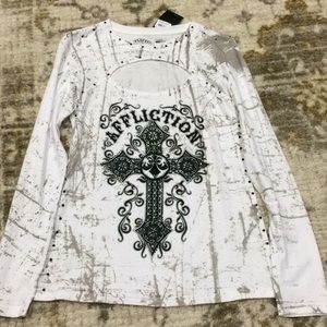 Long Sleeved Affliction Top